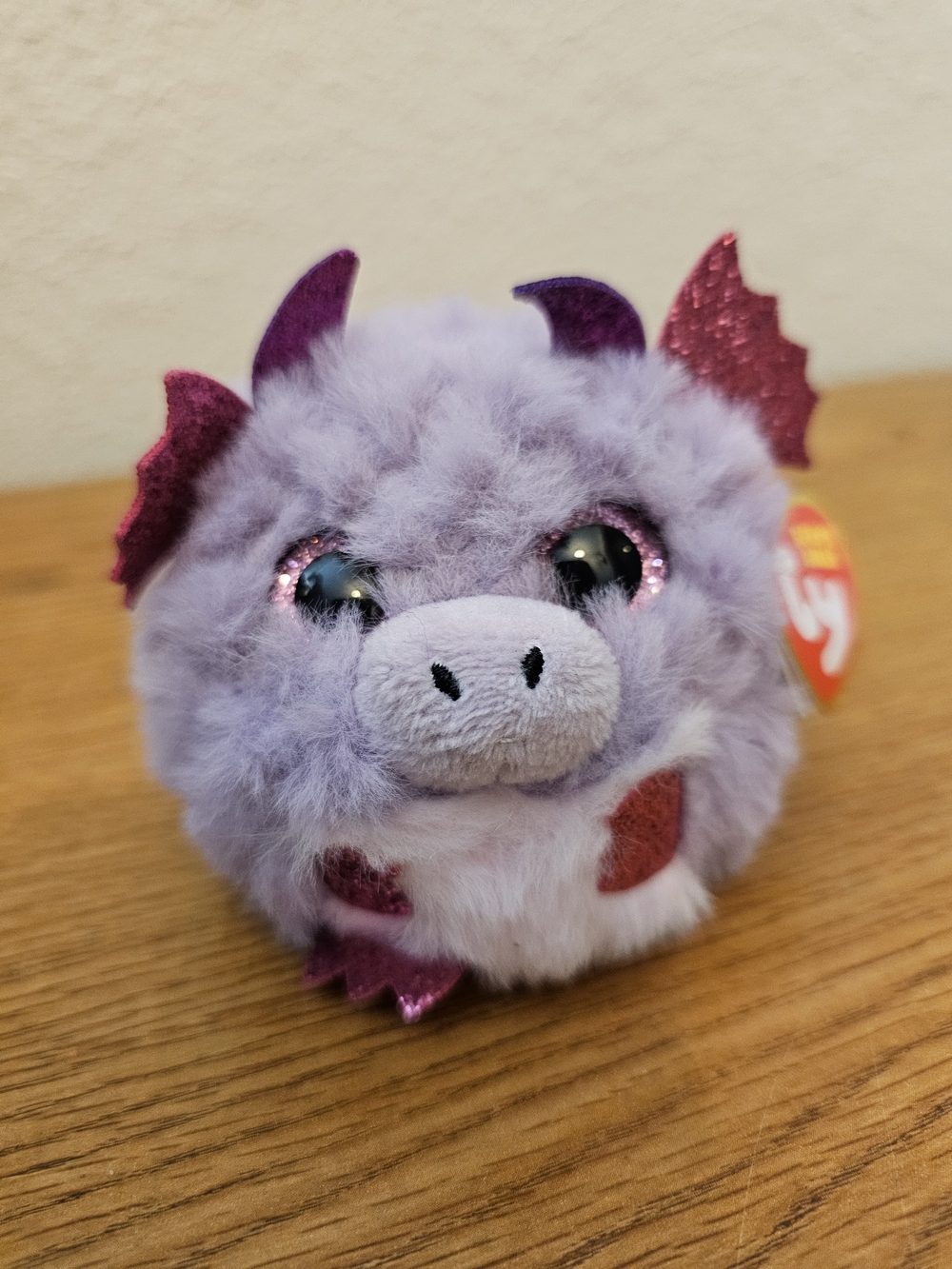 4/$10 Ty Spark Plush Beanie Balls Dragon Typuff Toy 3 Inch Soft NWT